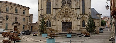 Stadkkern mit Kirche von Bar-le-Duc  