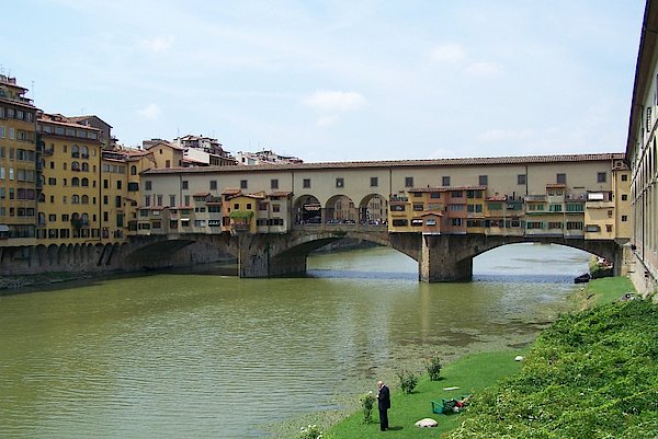 Städtepartnerschaften, Brücke in Pontassieve, Italien  